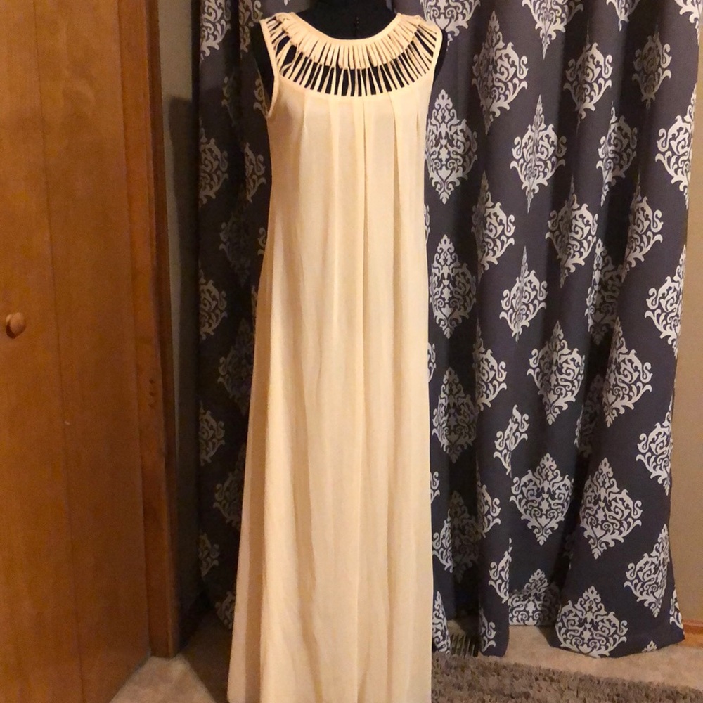 Floor length dress